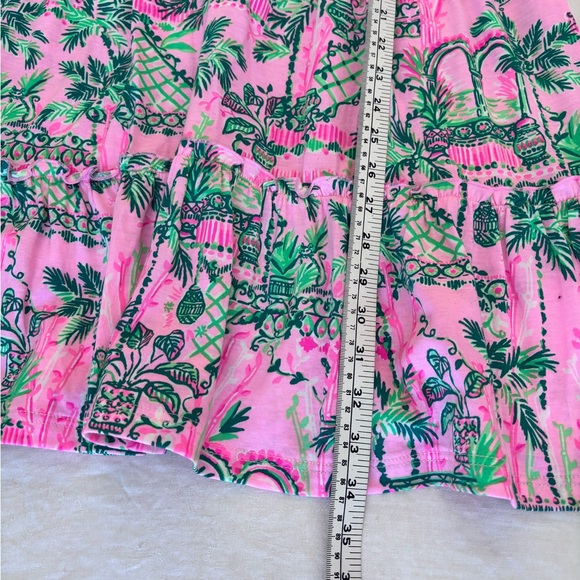 Lily Pulitzer Lorina Tiered Swing Dress in Mandevilla Baby Always Worth it Print - Picture 10 of 11